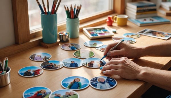 Idées diy : créer ses propres magnets photo en quelques minutes